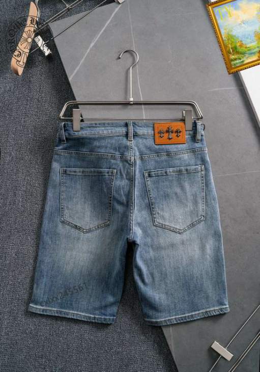 Picture of Chrome Hearts Jeans Short _SKUChromeHeartssz28-3825tn028903